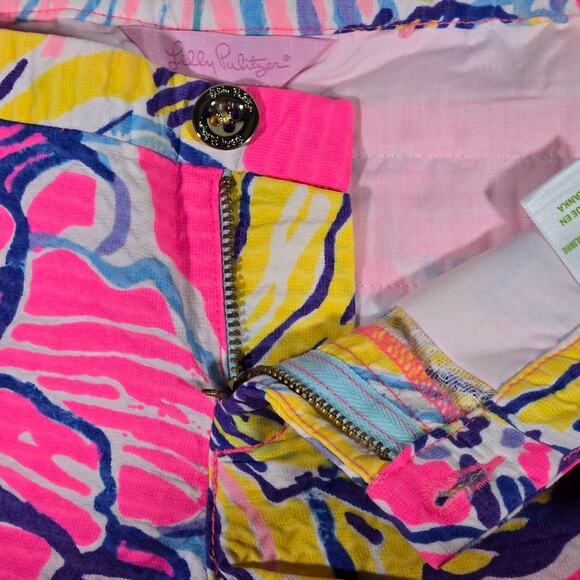 Lilly Pulitzer Adie Swept‎ By The Tides Shorts 00 - Picture 3 of 9